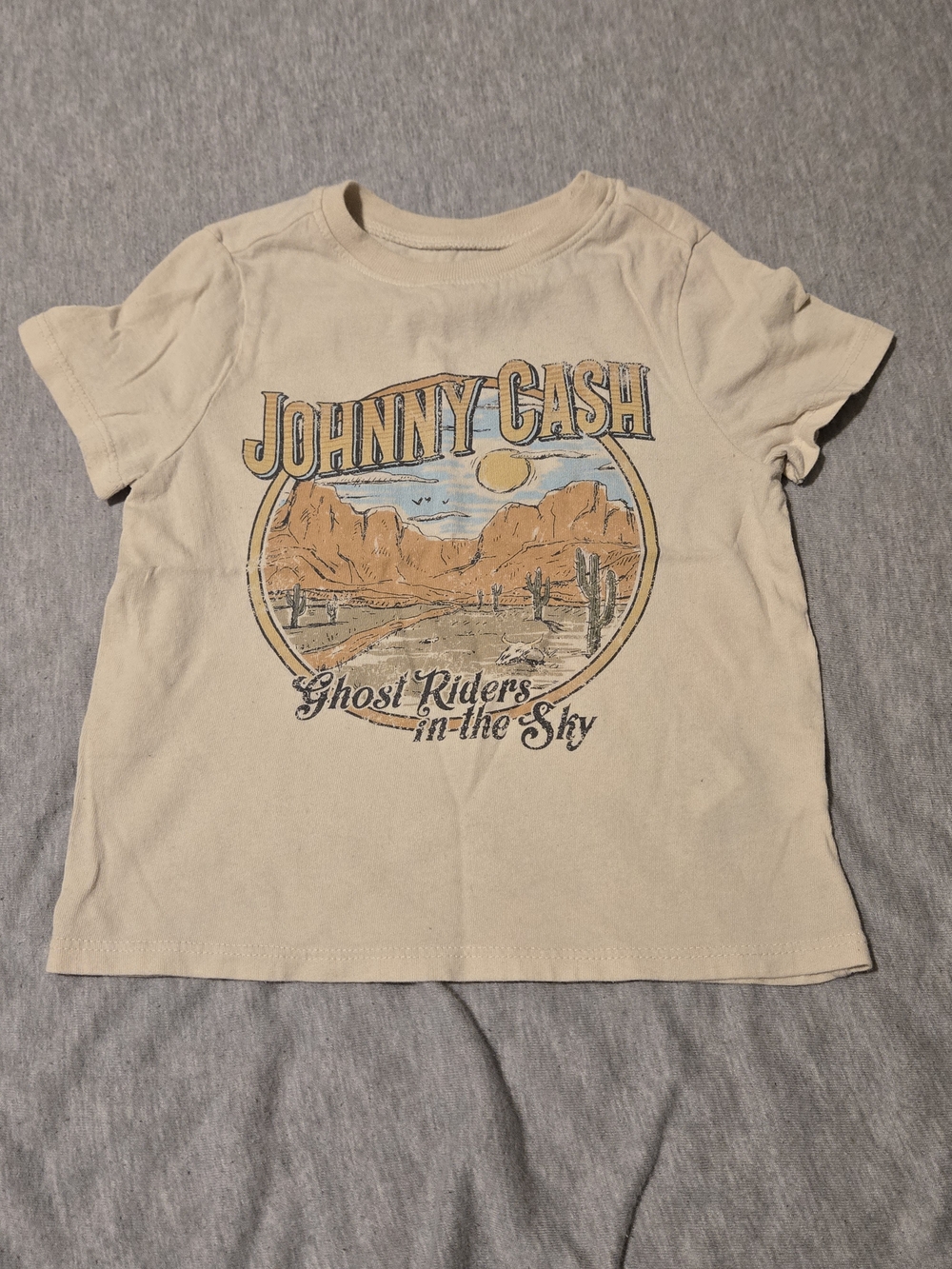 Old Navy 2T Boys Johnny Cash Graphic Tee